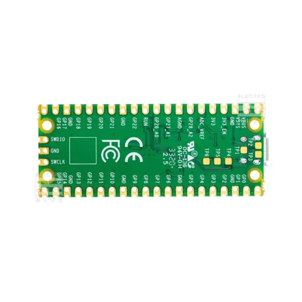 رزبری پای پیکو Raspberry Pi Pico اورجینال با چیپ RP2040