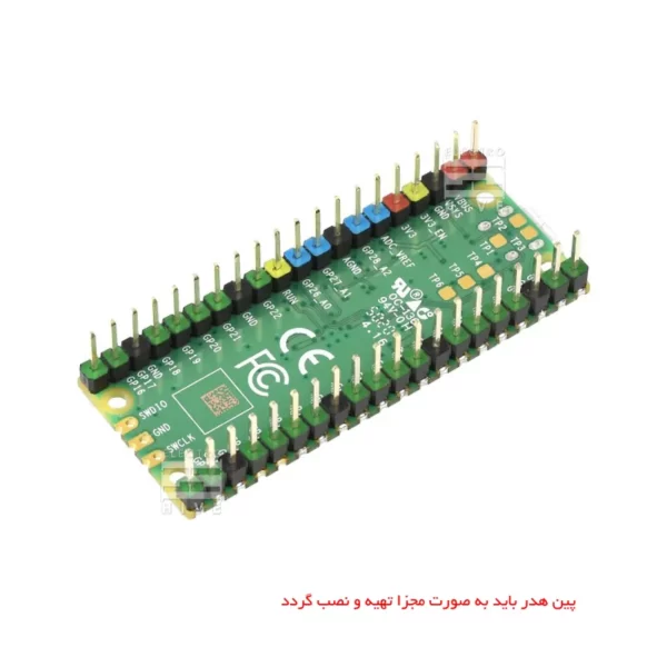 پین هدر و رزبری پای پیکو Raspberry Pi Pico اورجینال با چیپ RP2040